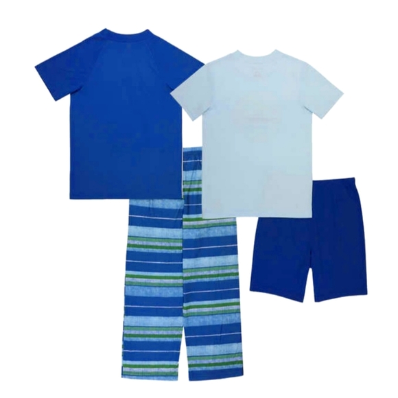 Lucky Brand youth 4 piece pajama set - Picture 2 of 2